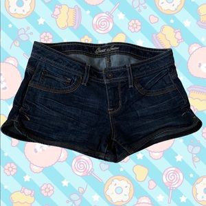 Low rise denim guess shorts